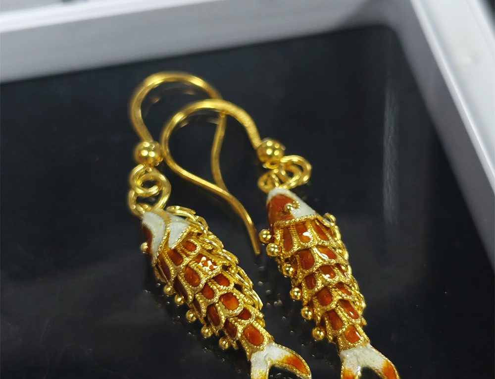 Chinese Intangible Cultural Heritage Cloisonné: 600-Year-Old Handicraft Art for DIY Customization – Your Unique Jewelry